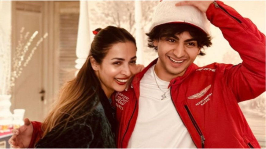 Malaika Arora took picture to instagram with son shares a emotional caption.