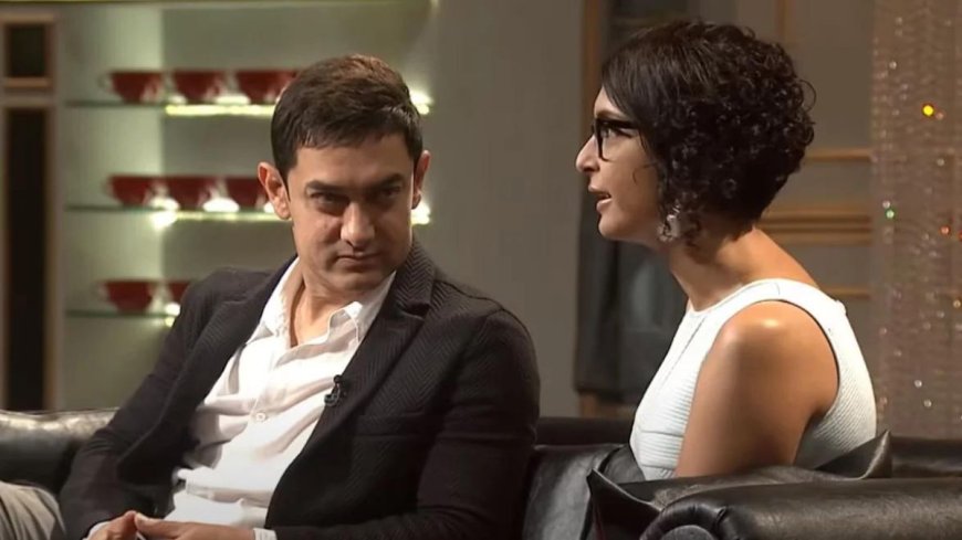 Aamir Khan and Kiran Rao come together for the first time after the divorce on chat show Koffee with Karan season 8