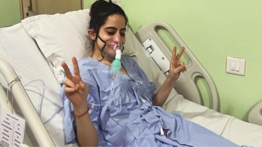 Uorfi Javed Hospitalized, Shares Concerning Photo Wearing Oxygen Mask