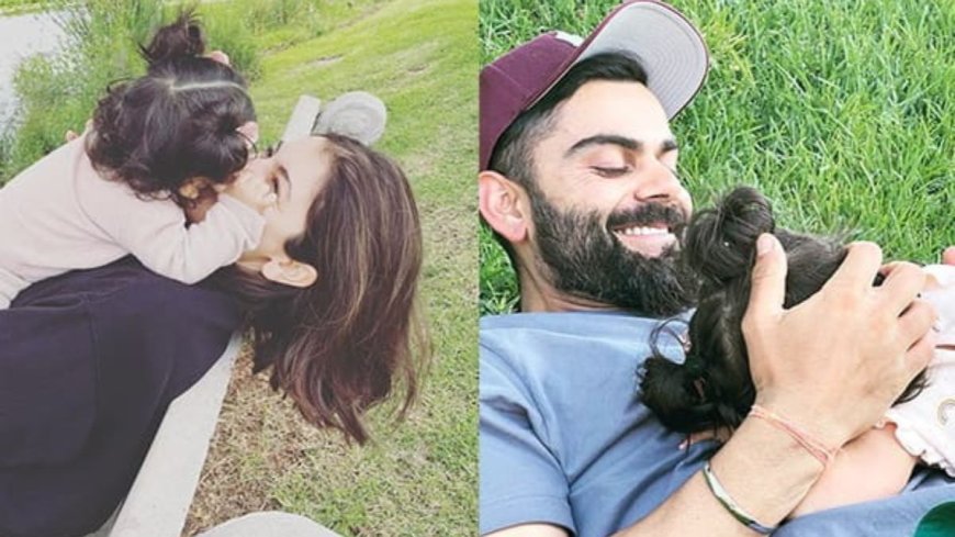 Virat Kohli and Anushka Sharma’s daughter Vamika showing off her dancing moves