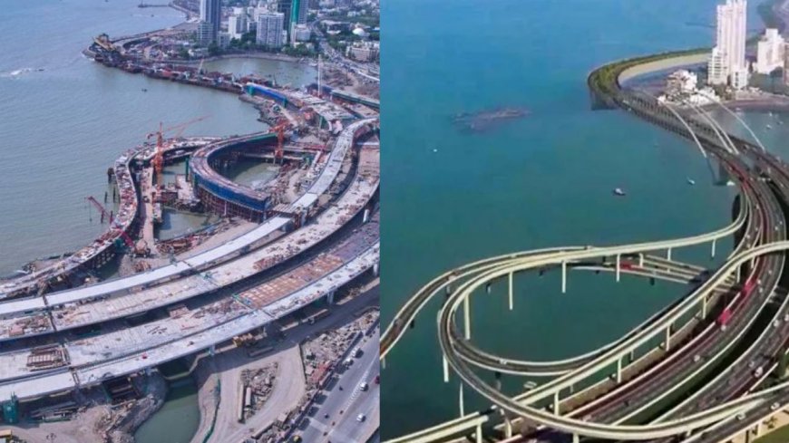 Mumbai’s Coastal Road Project Inspected by Maharashtra’s CM Eknath Shinde