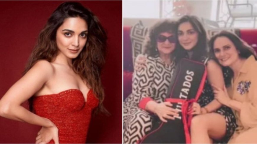 Kyara Advani Posted A Lovely Picture With Her Grandma And Mom