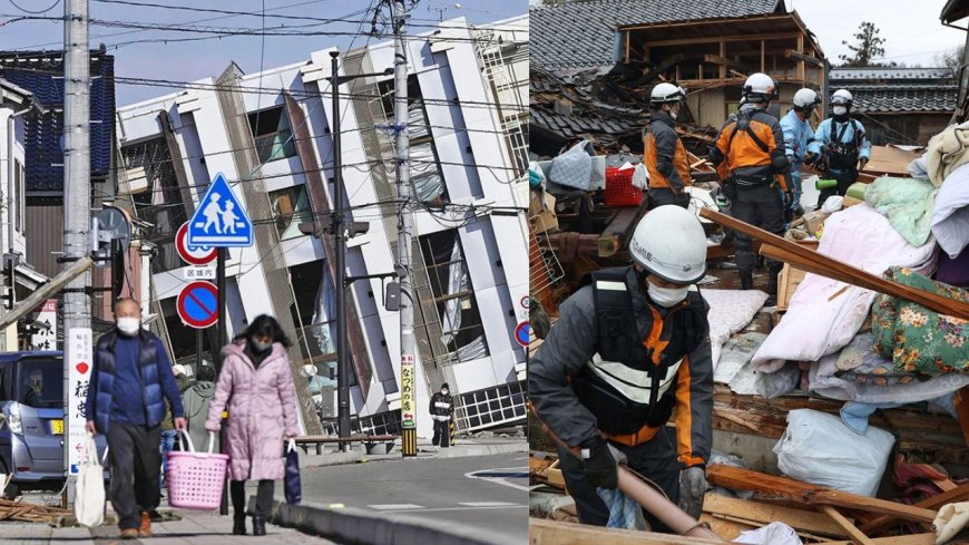 Death Toll Rises above 200 in Japan Amid the Earthquake