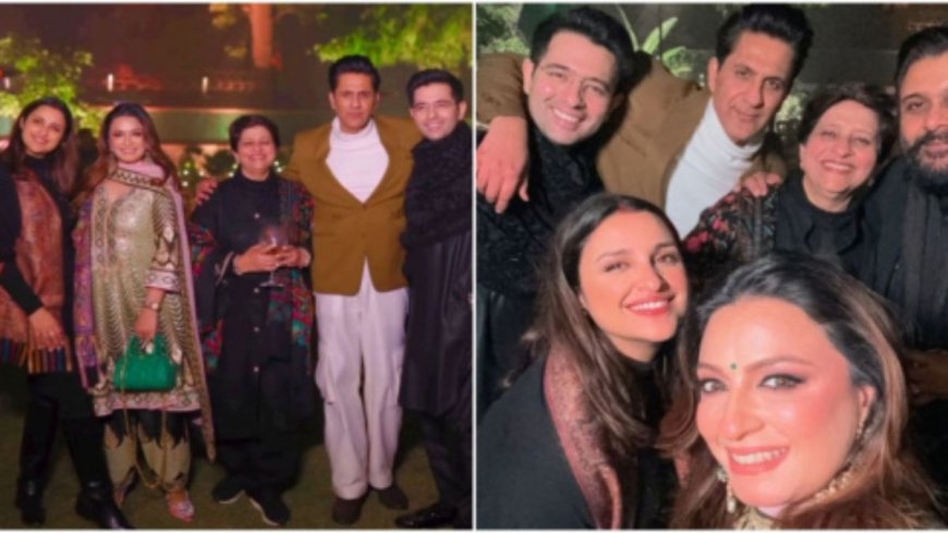 Parineeti Chopra-Raghav Chadha Joyfully Celebrate First Lohri Post Marriage With Family