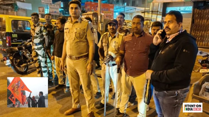 Mira Road experiences heavy tension amidst the Ram Temple celebration in the city: Five arrested