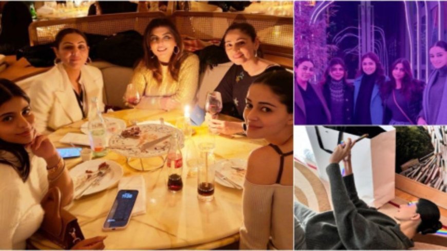 Suhana Khan And Ananya Panday Appreciate Quality Time With Moms Gauri Khan, Bhavana Pandey In Paris