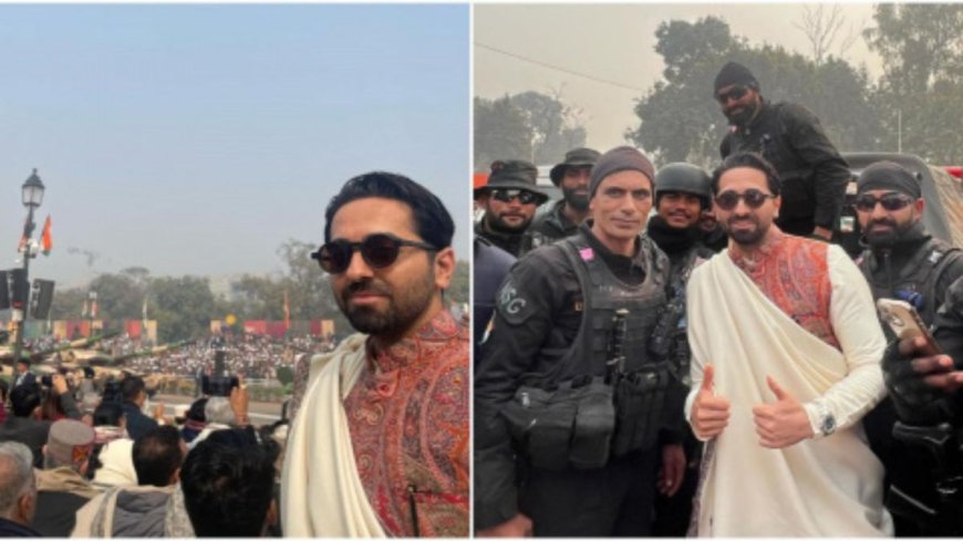 Ayushmann Khurrana Feels ‘Grateful’ To Observe Live Republic Day March In Delhi