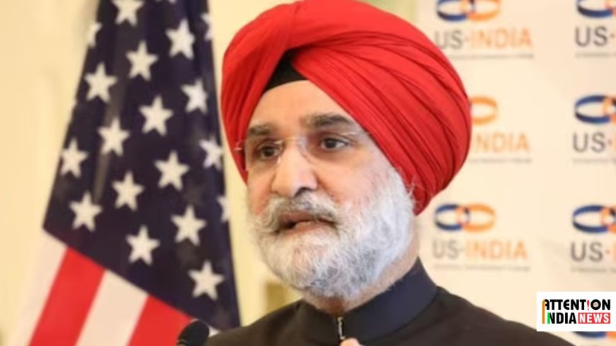 "India Stands Tall" as a Beacon of Peace, Prosperity, and Innovation according to the outgoing envoy to the US, Sandhu