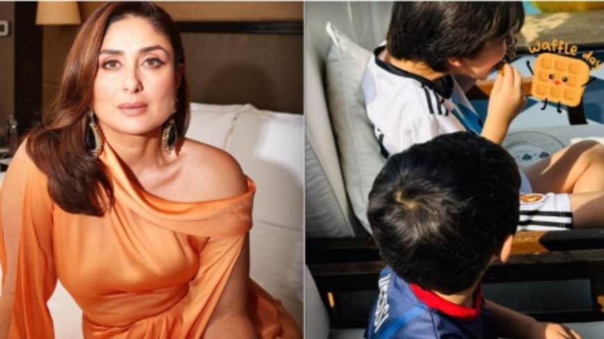 Kareena Kapoor Khan Shares Her Precious Times Pictures As Jeh, Taimur Have A ‘Waffle Day’