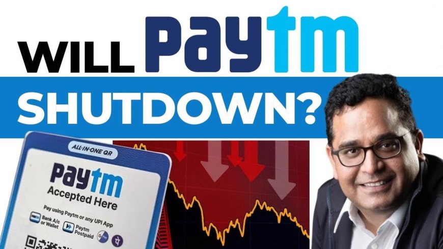 Paytm Share Price Today: Live Updates