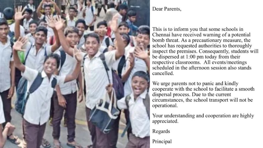 "Chennai Schools Hit by Bomb Threat E-Mails: Panic Grips City"