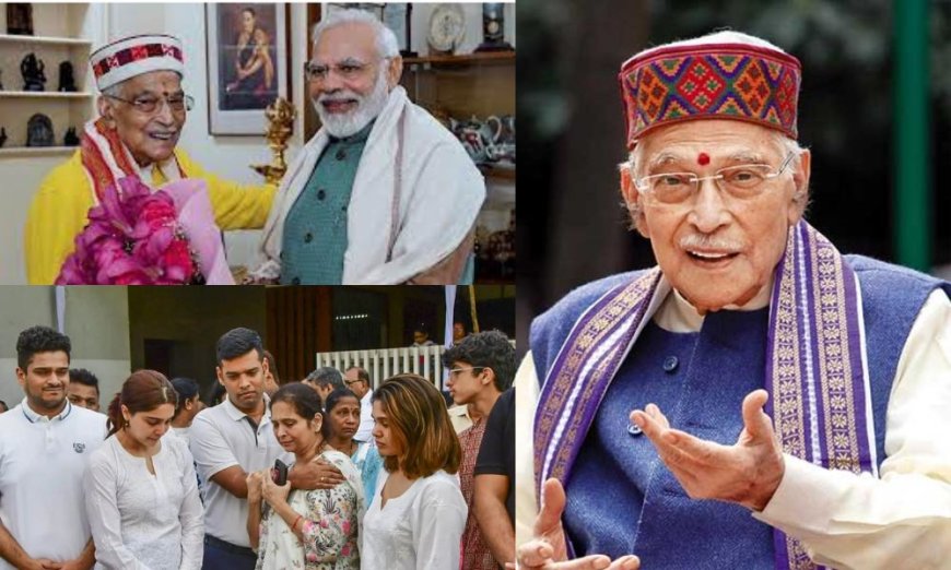 Manohar Joshi: From Teacher to Chief Minister to Lok Sabha Speaker