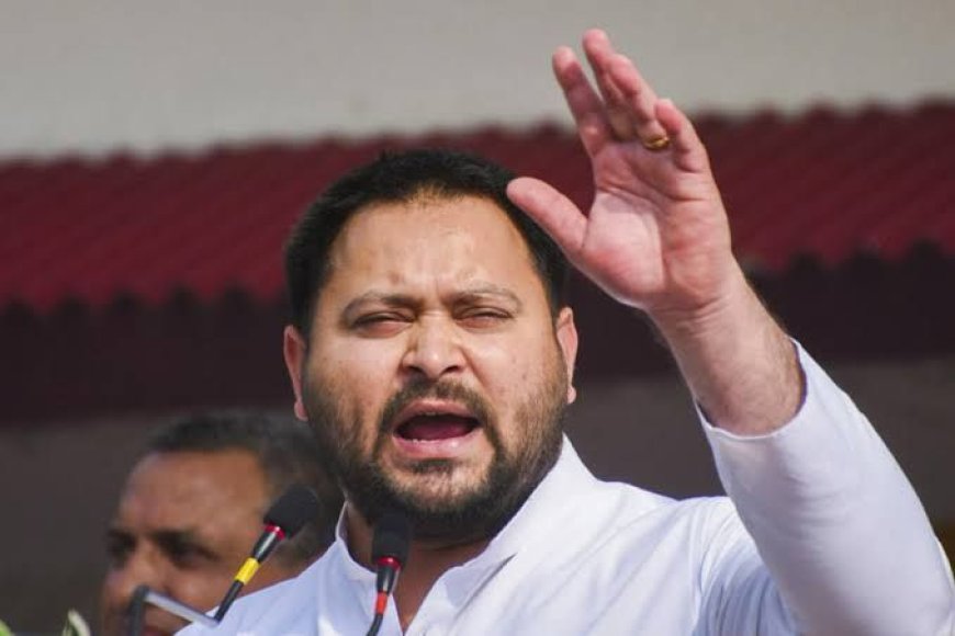 Tejashwi Yadav's Controversial Photos with Notorious Sharpshooter Ignite Political Turmoil in Bihar