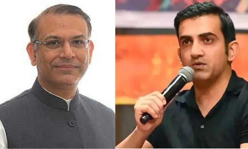 BJP MPs Jayant Sinha and Gautam Gambhir Opt Out of 2024 Polls