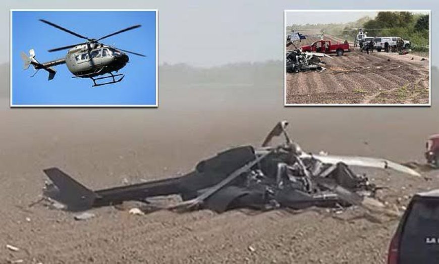 Tragedy Strikes: National Guard Helicopter Crash Near Mexico Border