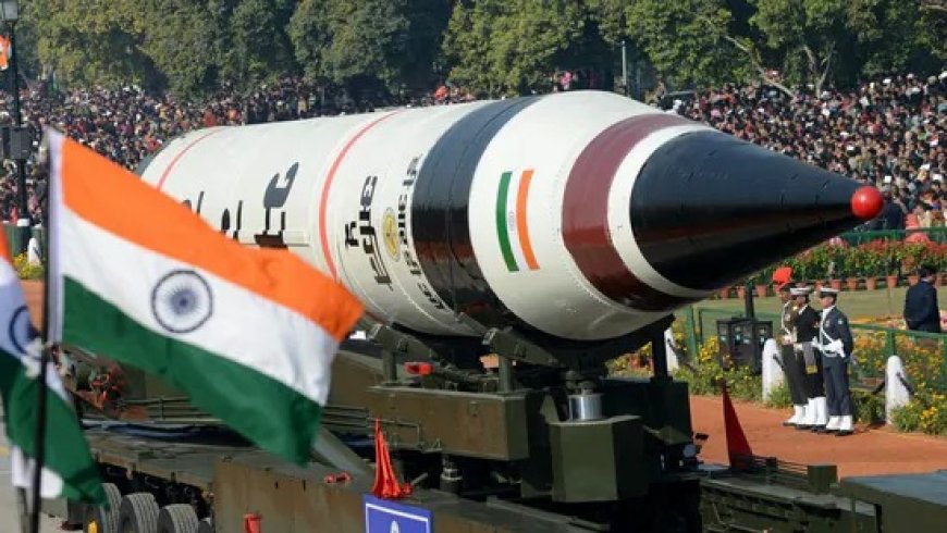 India's Boost through Agni-V Missile Launch A Successful Accomplishment