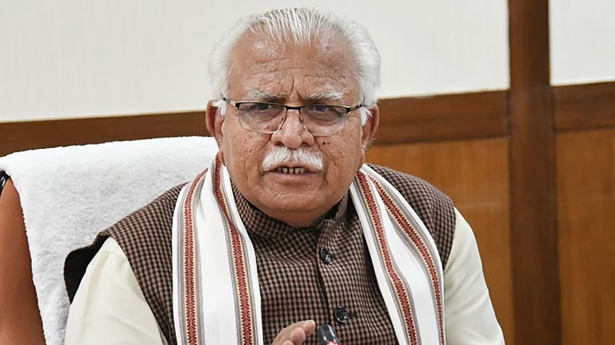 Haryana Chief Minister ML Khattar and Cabinet Resign