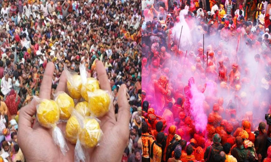 Braj Ki Holi: Barsana's Laddu Mar Extravaganza