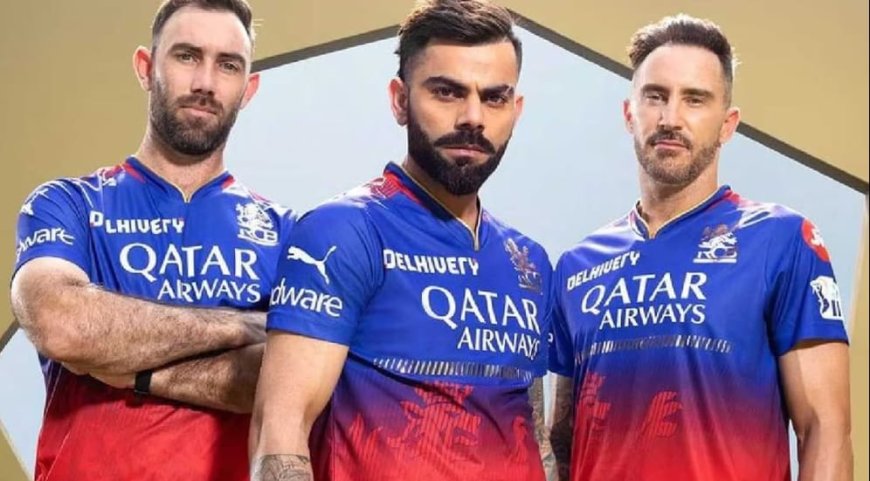 Royal Challengers Bangalore unveiled their new jersey