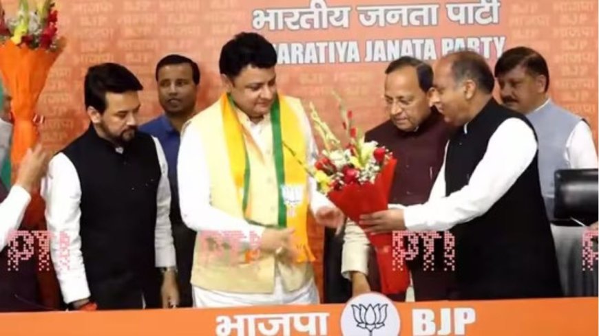 Six Disqualified Congress MLAs Join the BJP in Himachal Pradesh