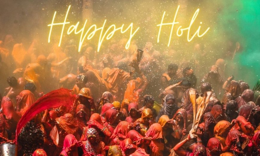 Splash of Colours: Happy Holi 2024