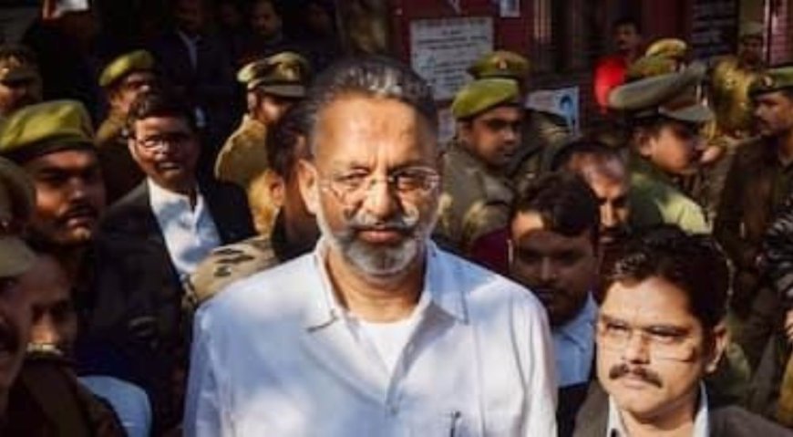 Gangster turned politician Mukhtar Ansari passes away in a hospital following a heart arrest