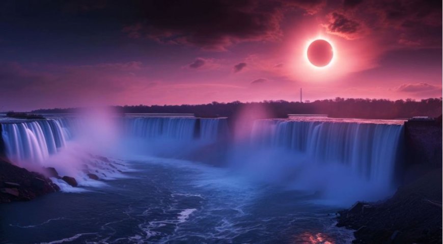 Niagara Falls Eclipse Fever: A Celestial Spectacle Sparks Tourism Boom