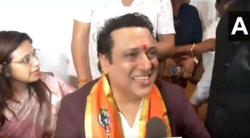 Govinda Returns to Politics: A Homecoming with Shiv Sena after 14 years