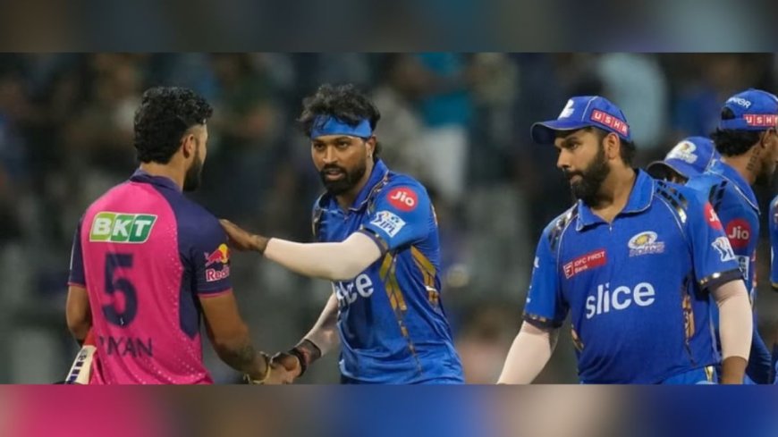 IPL: Rajasthan Defeated Mumbai Indians a One-sided Encounter