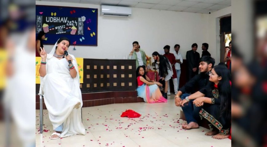 On its Campus, the Institute of Management Studies Noida hosted the Cultural Fest 2024 "Udbhav."