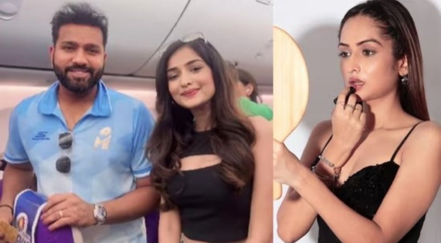 Mystery girl Sejal Jaiswal on chilling with Rohit Sharma and Mumbai Indians team: We shared khakhras