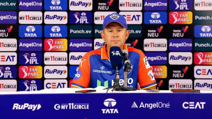 Ricky Ponting expressed his disappointment after humongous loss against KKR.