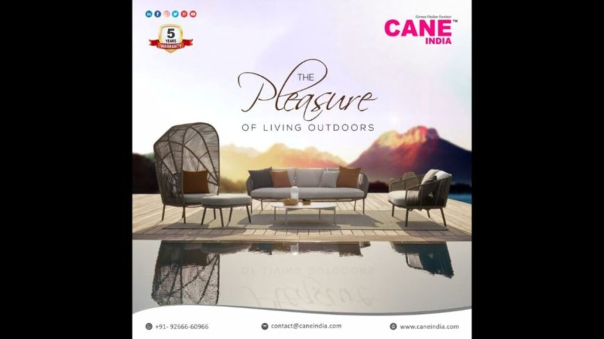 CANE India, an award-winning manufacturer of luxury outdoor furniture, leaves India impressed with its quality on April 4, 2024.