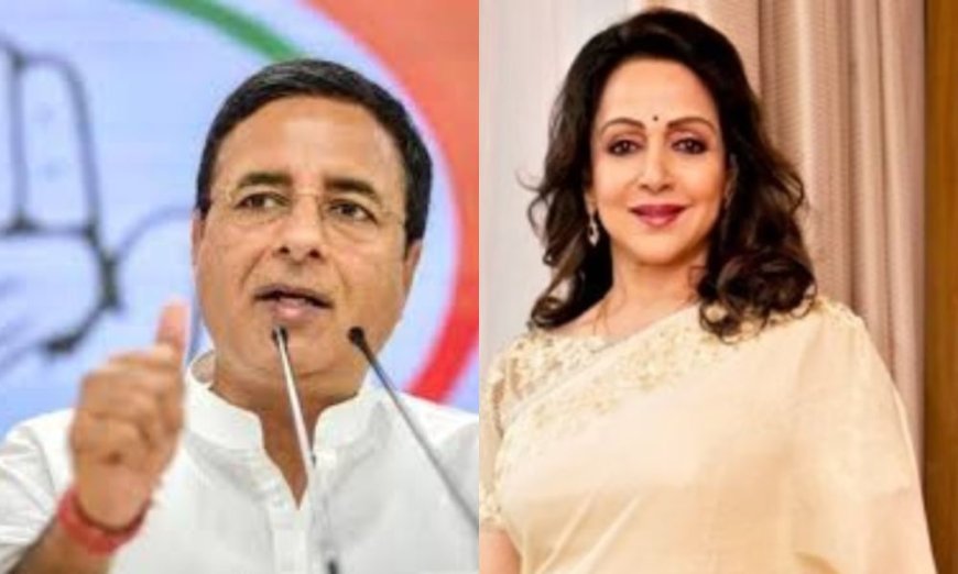 Congress's Randeep Surjewala in Hot Waters for ‘Indecent’ Remark against Hema Malini