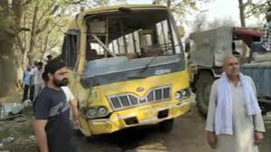 Tragedy Strikes: 6 Children Dead As School Bus Overturns In Haryana, Driver Allegedly Drunk