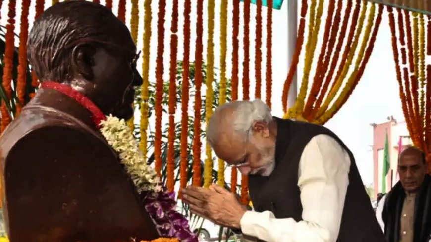 Narendra Modi's Tribute to Dr. Babasaheb Ambedkar: A Commemoration of His Request