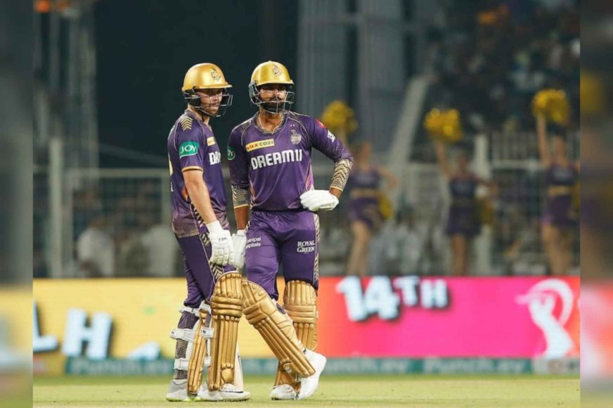 KKR BACK ON WINNING TRACK AS THEY DEFEAT LSG BY 8 WICKETS.