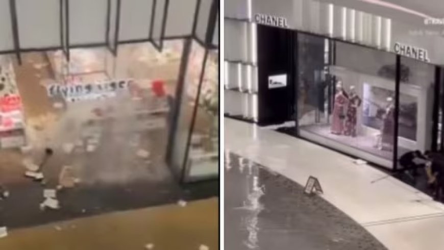 Dubai Floods: Unprecedented Rainfall Has Rendered The City And Its Luxury Malls Inaccessible.