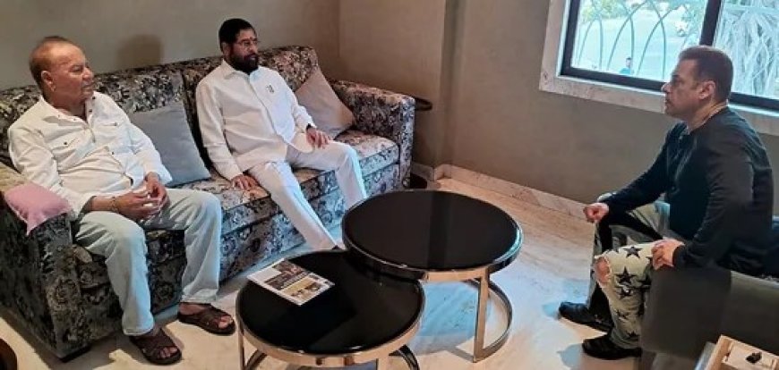 Salman Khan's 'Small, Mediocre' Home Shocks Twitter as CM Eknath Shinde Visits Galaxy Apartment: 'Opposite of Antilia'