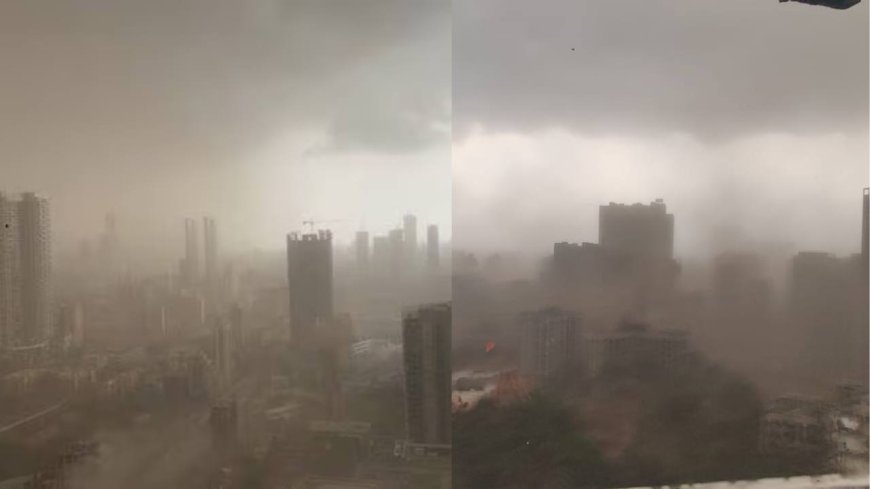 Mumbai Gets Hit By Dust Storms And Thunderstorms