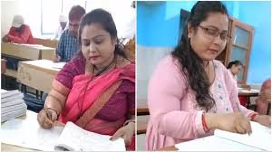 Internet is angry because a teacher in Bihar makes Instagram reels while grading papers.