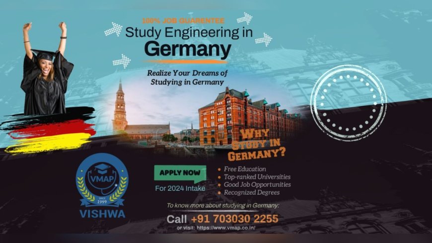 Study Engineering for Free in Germany with Assured High-Paying Part-Time Jobs orStudy Engineering In Germany For Free With 100% Job Guarantee