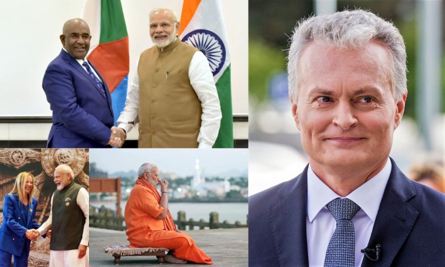 Assoumani,Nausėda, and Global Leaders Congratulate PM Modi on Third Consecutive Win