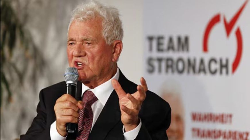 Canadian Businessman Frank Stronach Faces Serious Charges