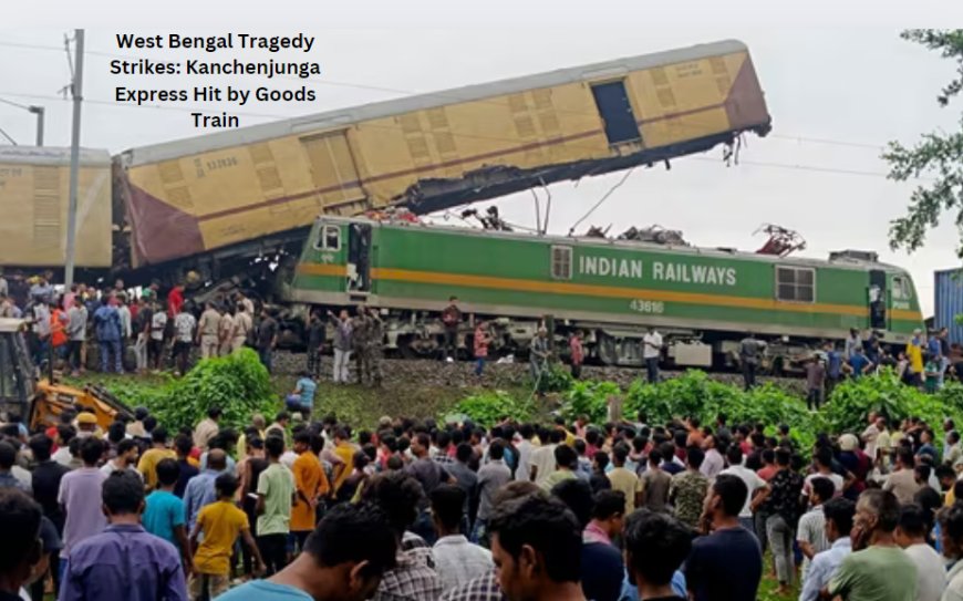 West Bengal Tragedy Strikes: Kanchenjunga Express Hit by Goods Train