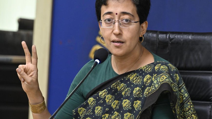 Delhi Water Minister Atishi Holds Hunger Strike Over Delhi Water Crisis, Chaos Witnessed At The Site