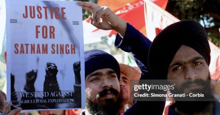 Outrage In Italy Upon Inhumane Treatment Of Farm Worker Satnam Singh, Family Demands Justice