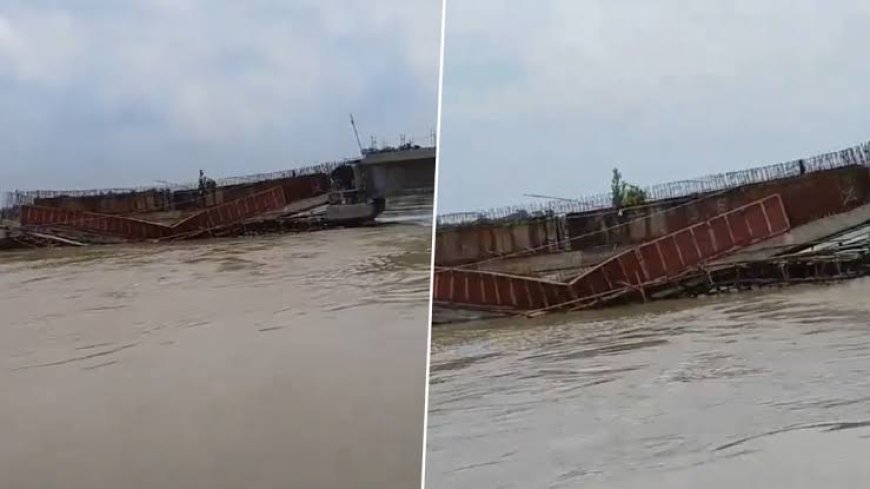 Under Construction Bridge Collapses in Bihar