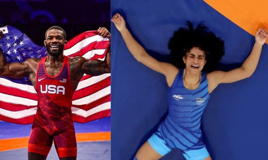 Jordan Burroughs Demands Silver Medal for Vinesh Phogat After Disqualification