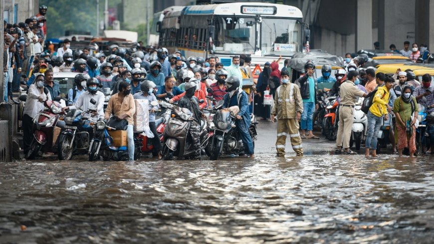 Heavy Rains Cause Severe Disruption In Telangana And Andhra Pradesh